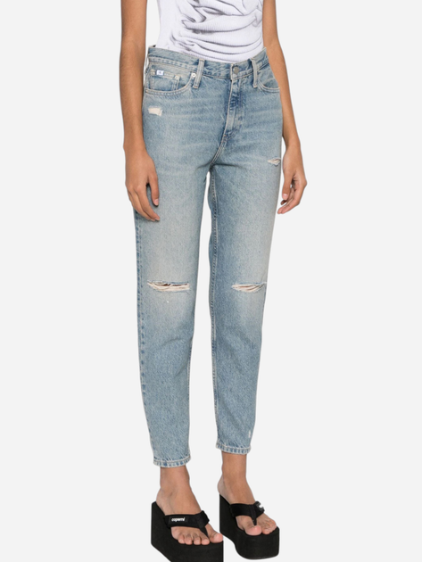 Jeansy boyfriend damskie Calvin Klein Jeans ckj20j2221481a4 26-28 Niebieskie (8720108969895) - obraz 1