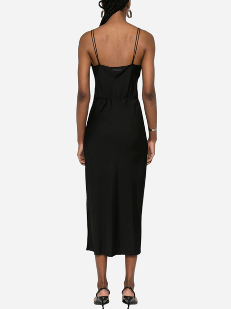 Плаття міді літнє жіноче Calvin Klein ckk20k206776beh 38 Чорне (8720108932080) - зображення 2
