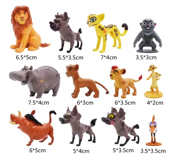 Набор фигурок Король Лев The Lion King игровые детские фигурки 12
