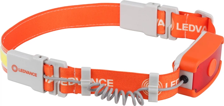 Ліхтарик налобний акумуляторний Ledvance Headl Recharge Flexible LED 3 Вт 300 лм 6500 К 1000 мАг (4099854175886) - зображення 4