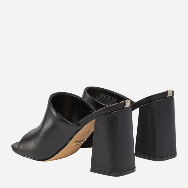 Жіночі мюлі Guess gssfljkeilea03black 39 Чорні (7626101684265) - зображення 4