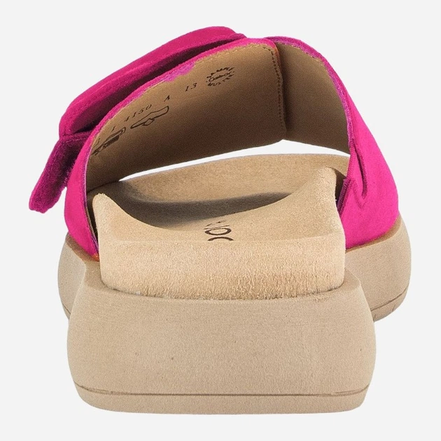 Жіночі шльопанці Gabor gab43751-10 41 Рожеві (4066558409517) - зображення 4