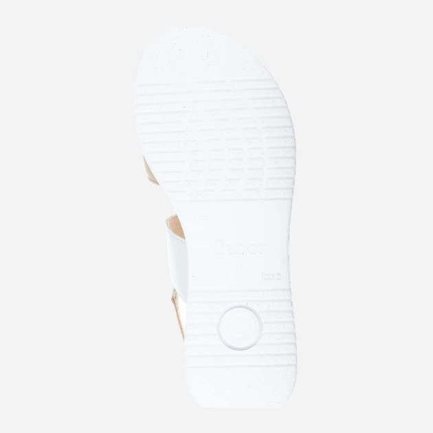 Sandały damskie skórzane na platformie Gabor gab42744-58 40 Mleczne (4066558240134) - obraz 6