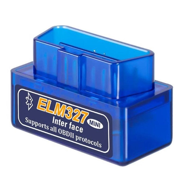 Автомобильный сканер OBD2 mini ELM327 Bluetooth v1.5 Blue (5852) - Фото 3 Автомобильный сканер OBD2 mini ELM327 Bluetooth v1.5 Blue (5852) - изображение 3