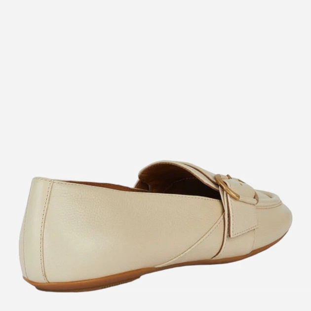 Mokasyny damskie skórzane Geox geod45mug00046c5322 40 Mleczne (8056206654501) - obraz 4