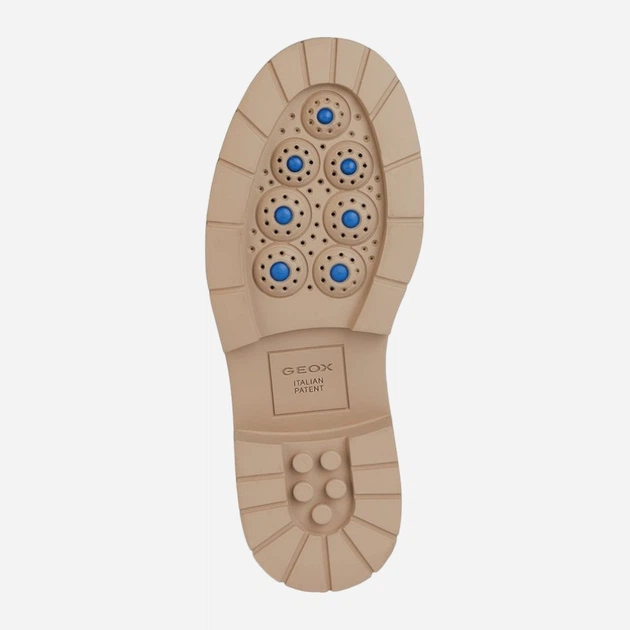 Loafersy damskie skórzane Geox geod36vdi00022c8191 40 Beżowe (8056206647398) - obraz 5