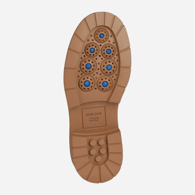 Loafersy damskie skórzane Geox geod36vdi00022c3016 38 Zielone (8056206647169) - obraz 5