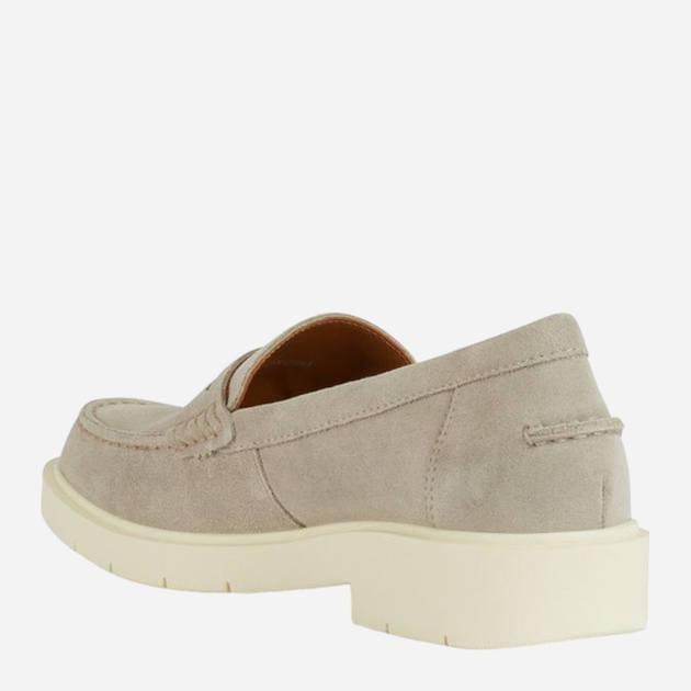 Loafersy damskie skórzane Geox geod25qra00022c1010 37 Szare (8056206534278) - obraz 3