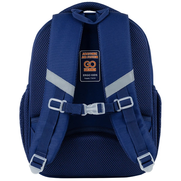 Рюкзак GoPack каркасный Game On GO24-597M-5 38x28x15 синий - Фото 4 Рюкзак GoPack каркасный Game On GO24-597M-5 38x28x15 синий - изображение 4