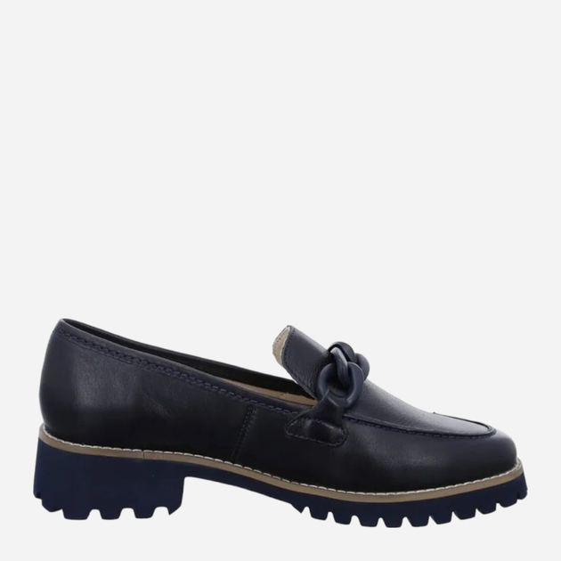 Loafersy damskie skórzane ARA ara1231209-16 38 Granatowe (4054928685425) - obraz 1