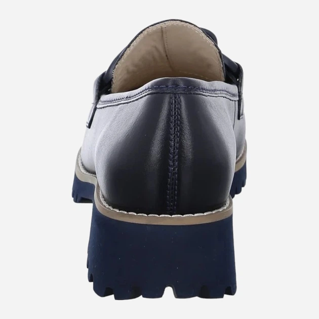 Жіночі лофери зі шкіри ARA ara1231209-16 39 Темно-сині (4054928685449) - зображення 4