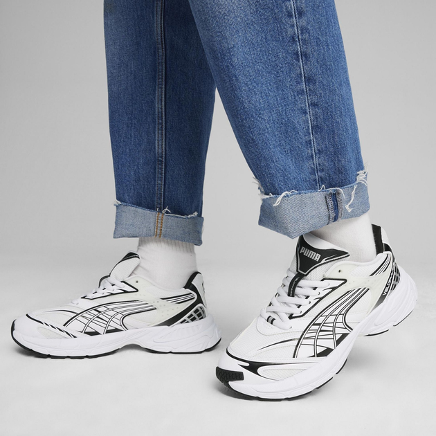 Sneakersy męskie na grubej podeszwie Puma Velophasis Always On puma39590801 40 Białe (4099686482466) - obraz 3