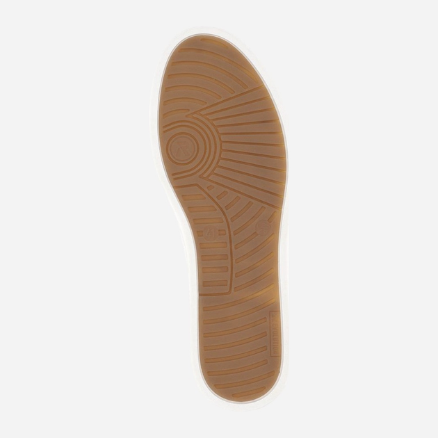 Sneakersy męskie skórzane do kostki RIEKER revu0704-80 41 Białe (4061811779390) - obraz 6