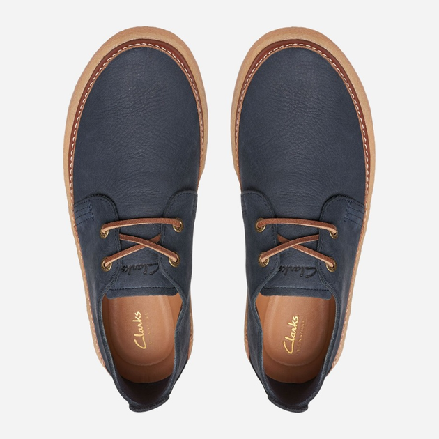Чоловічі туфлі Clarks cla26176867 43 Темно-сині (5063090782985) - зображення 5