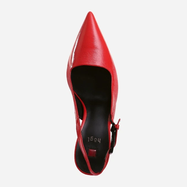 Sandały damskie skórzane Hogl hog7117906-4000 40 Czerwone (9010849105157) - obraz 4