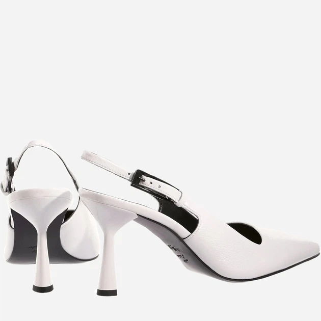 Жіночі слінгбеки Hogl hog7117906-0200 41 Білі (9010849105041) - зображення 3