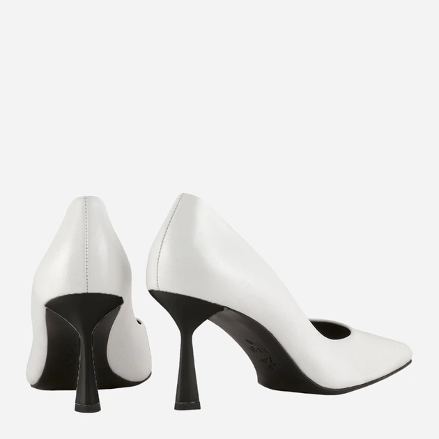 Czółenka damskie skórzane Hogl hog7117706-0200 38.5 Białe (9010849102972) - obraz 3