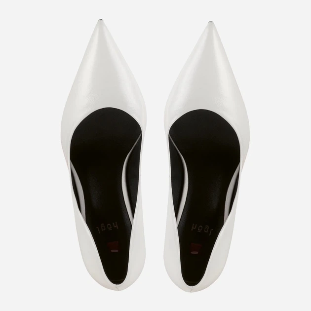 Czółenka damskie skórzane Hogl hog7117706-0200 38.5 Białe (9010849102972) - obraz 4