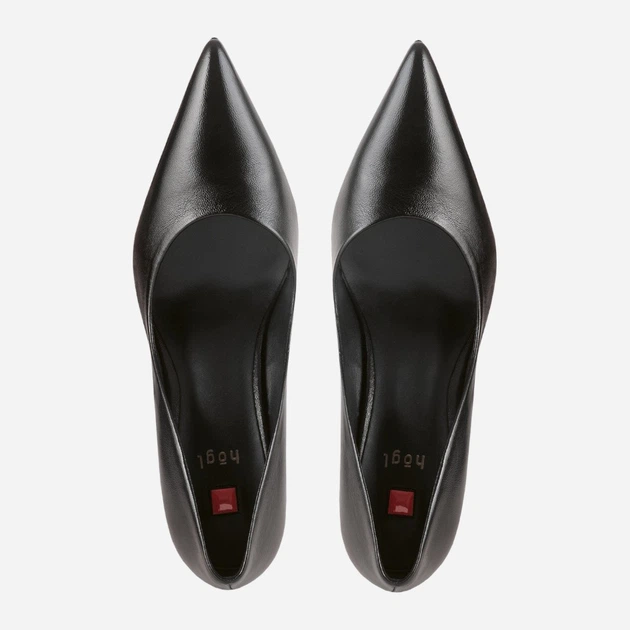 Czółenka damskie skórzane Hogl hog7117706-0100 41 Czarne (9010849102880) - obraz 4