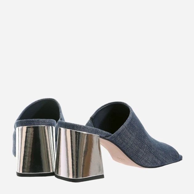 Klapki mule damskie na obcasie Hogl hog7106549-3200 40 Niebieskie (9010849095199) - obraz 3