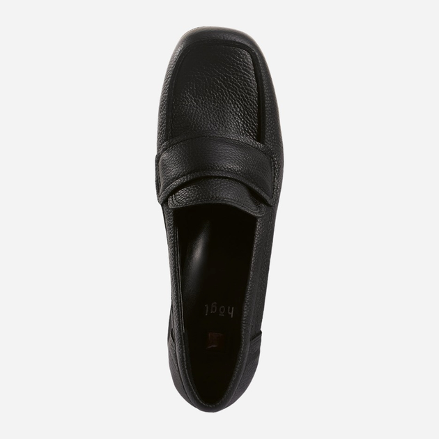 Loafersy damskie skórzane Hogl hog7104333-0100 38.5 Czarne (9010849088214) - obraz 4