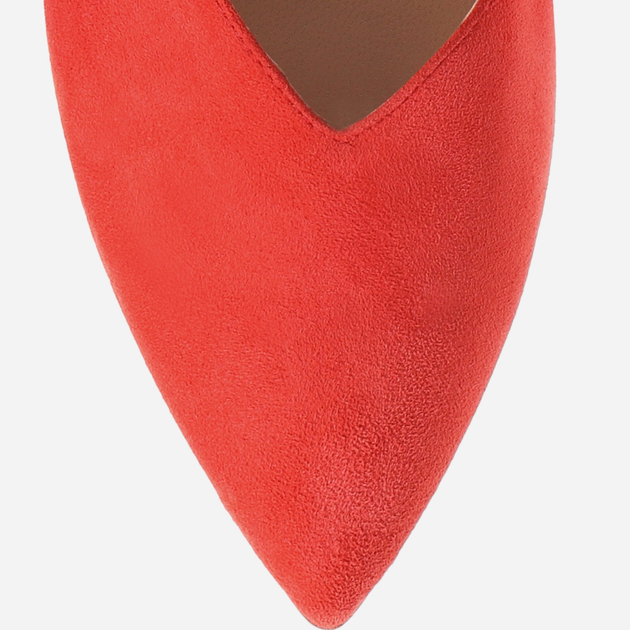 Baleriny damskie skórzane Hogl hog7100012-4400 38 Czerwone (9010849060487) - obraz 5