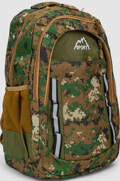 Рюкзак милитари мужской, цвет хаки, 244R6684, one size - изображение 2