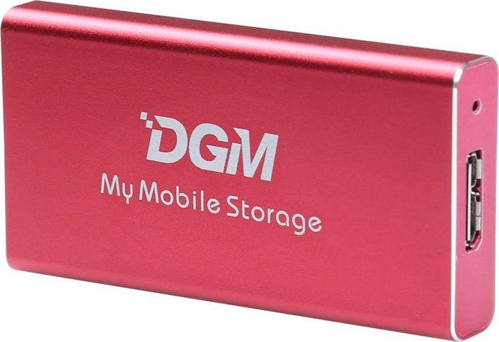 SSD накопичувач DGM My Mobile Storage 512 GB Red (MMS512RD) - изображение 1