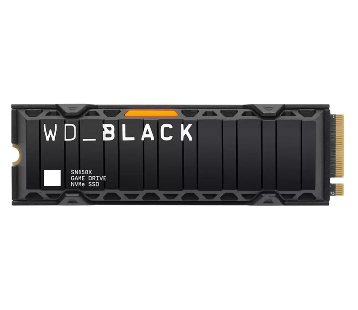 SSD накопичувач WD Black SN850X 1 TB (WDS100T2XHE) - изображение 1