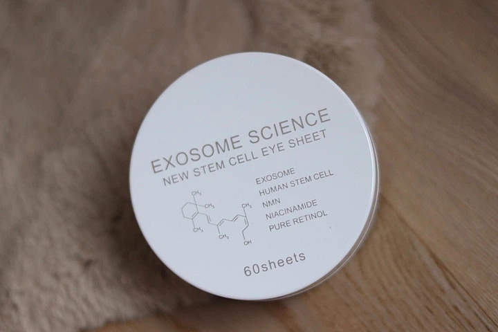 Увлажняющие антивозрастные патчи - Kor Japan The Exosome Science New Stem Cell Eye Sheet White 60шт (1305265-142723) - изображение 3