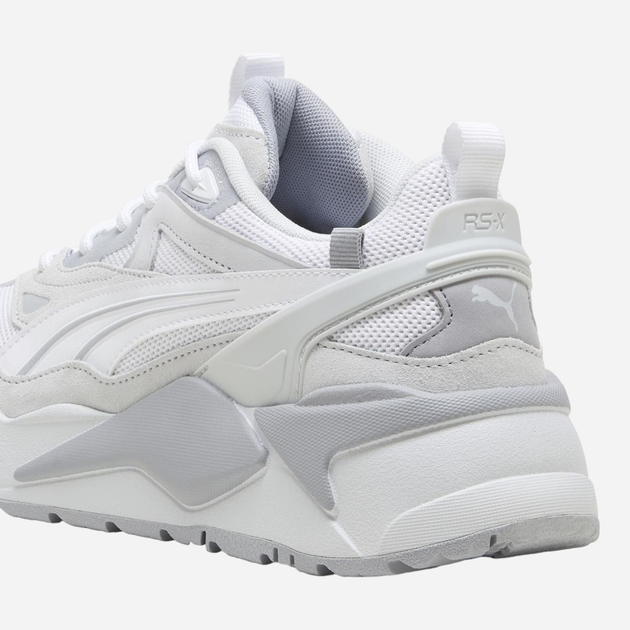 Sneakersy męskie do kostki Puma puma39077622 41 Białe z szarym (4099686520250) - obraz 5