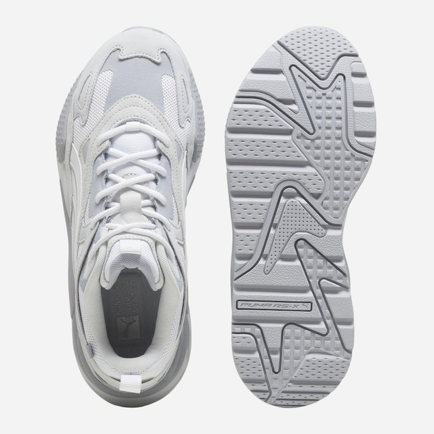 Чоловічі снікери Puma puma39077622 47 Білі з сірим (4099686520106) - зображення 3