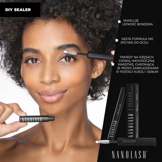Герметик для накладних вій Nanolash Sealer Diy Eyelash Extensions 5 мл (5905997306447) - зображення 4