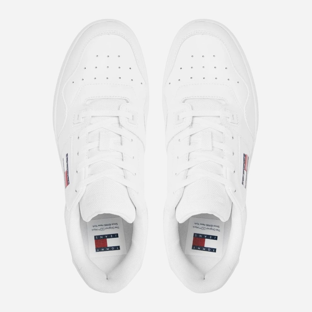Чоловічі снікери Tommy Jeans thiem0em01395ybr 43 Білі (8720646024964) - зображення 4
