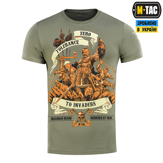 Футболка M-Tac Zero Tolerance Light Olive 3XL - изображение 2