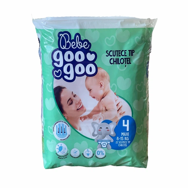 Підгузки-трусики Bebe Goo Goo 4 (8-15 кг) 44 шт - зображення 3