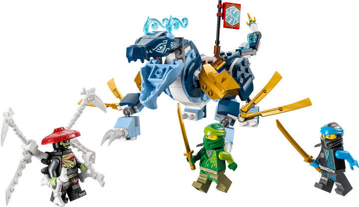 Zestaw klocków LEGO Ninjago Smok wodny Nyi EVO 173 elementów (71800) - obraz 2