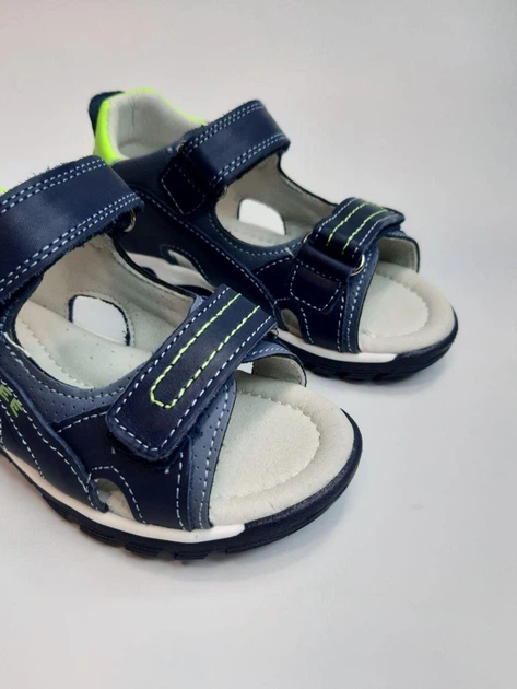 Босоножки для мальчика Clibee 301 bl-gr синие р.28-16.7 cм - изображение 3