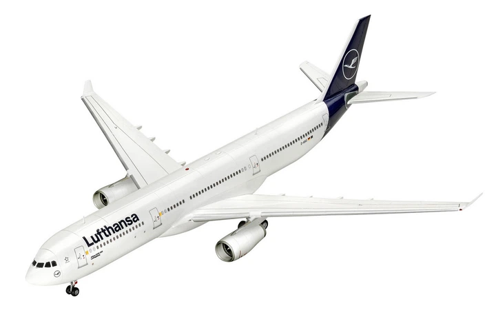Збірна модель Revell Літак Airbus A330-300 Lufthansa рівень 4 масштаб 1:144 (RVL-03816) - зображення 2