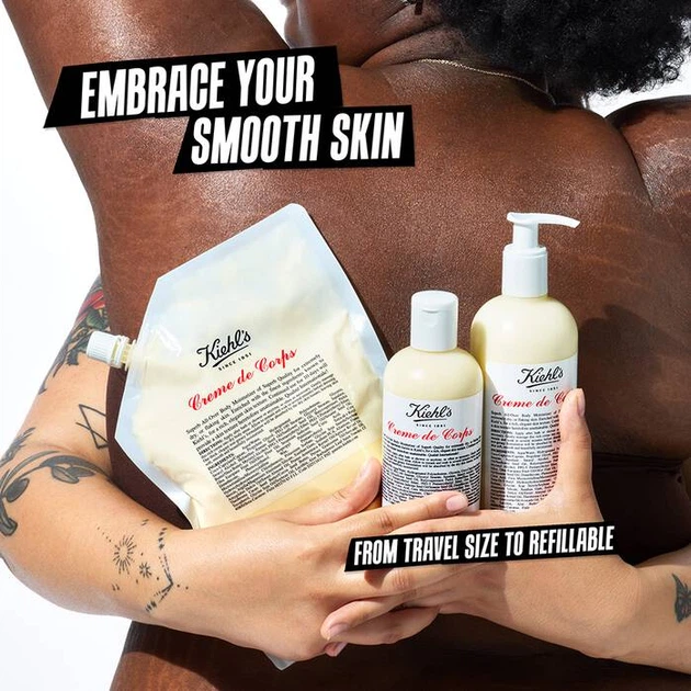 Поживний крем для тіла з маслом какао та авокадо Kiehl's Creme de Corps 500 мл (3700194707972) - зображення 5