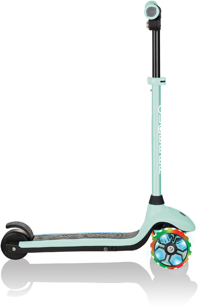 Электросамокат Globber E-motion 4 3-х колесный с подсветкой до 50 кг 6+ Пастельно-мятный (755-206) - изображение 5