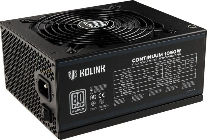 Блок живлення Kolink Continuum 1050W (NEKL-029) - изображение 1