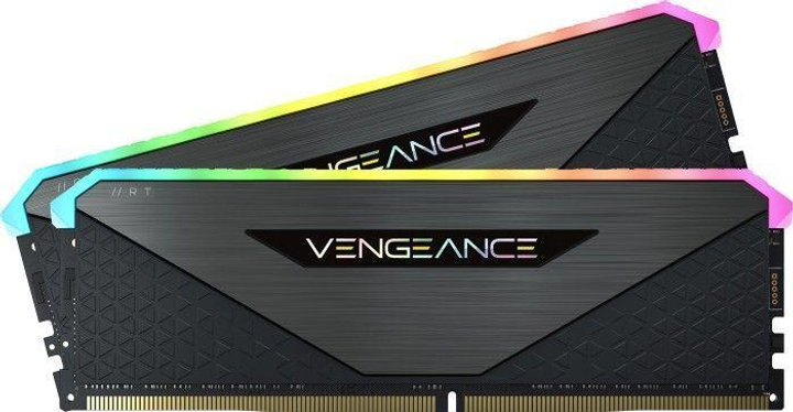 Vengeance RGB RT DDR4 4600MHz 32GBキット2つ Пам'ять для настільних комп'ютерів Corsair Vengeance RGB RT