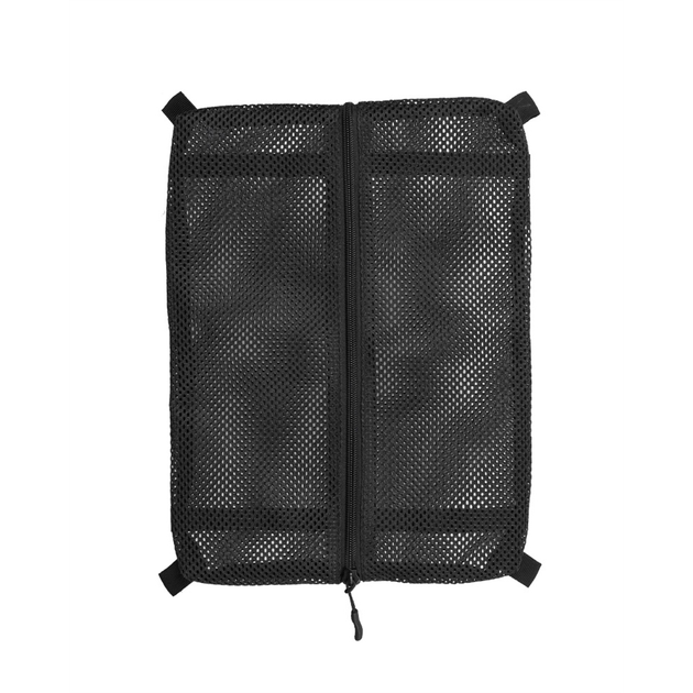 Подсумок универсальный сетчастый Sturm Mil-Tec® Mesh Bag with Velcro M Black (16003702-M) - изображение 1