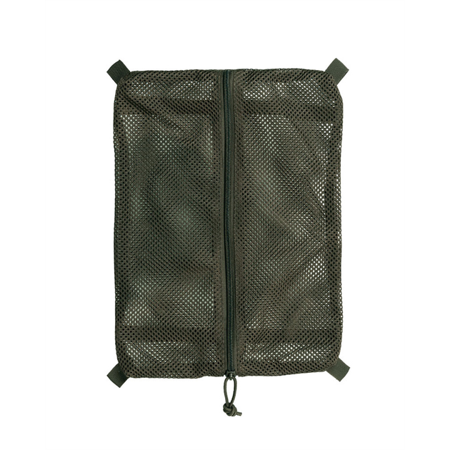 Подсумок универсальный сетчастый Sturm Mil-Tec® Mesh Bag with Velcro M Olive - изображение 1