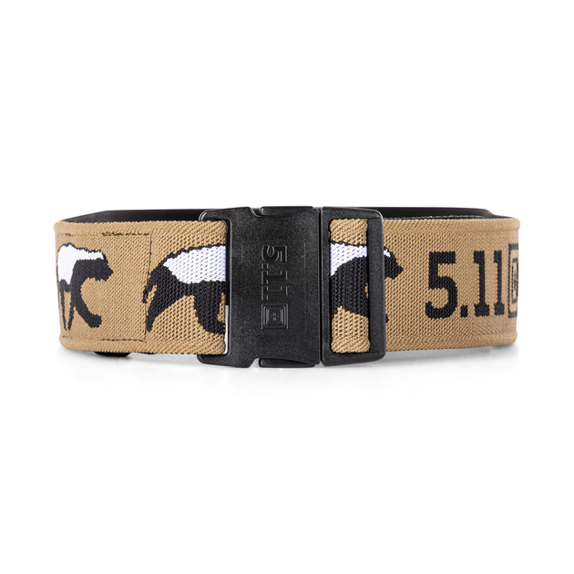 Пояс тактический двухсторонний 5.11 Tactical® Ayce Belt Black/Honey Badger - изображение 1