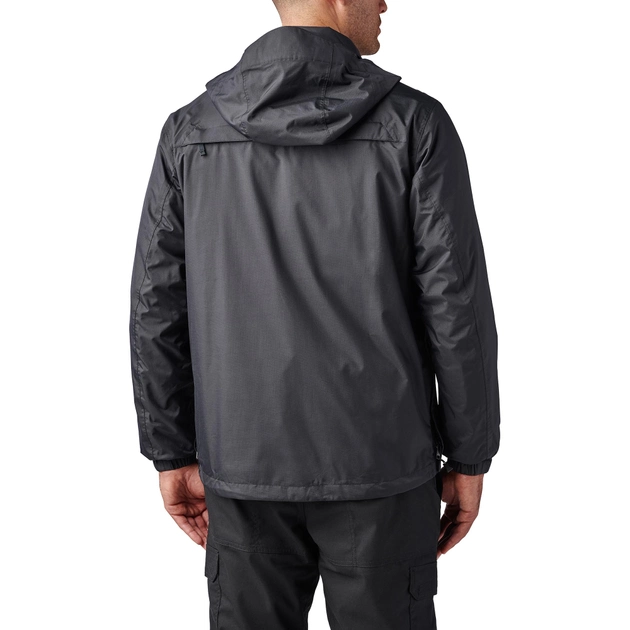 Куртка штормова 5.11 Tactical TacDry Rain Shell 2.0 XS Black - зображення 2