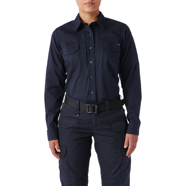 Сорочка тактична жіноча 5.11 Tactical Women's ABR Pro Long Sleeve Shirt S Dark Navy - зображення 1