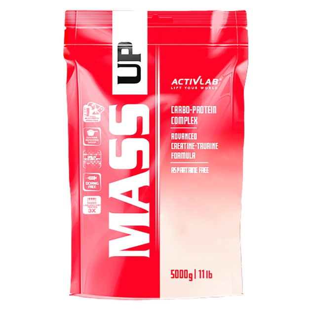 Гейнер Mass Up, 5 кг Банан ActivLab 000293128 – фото, отзывы ...