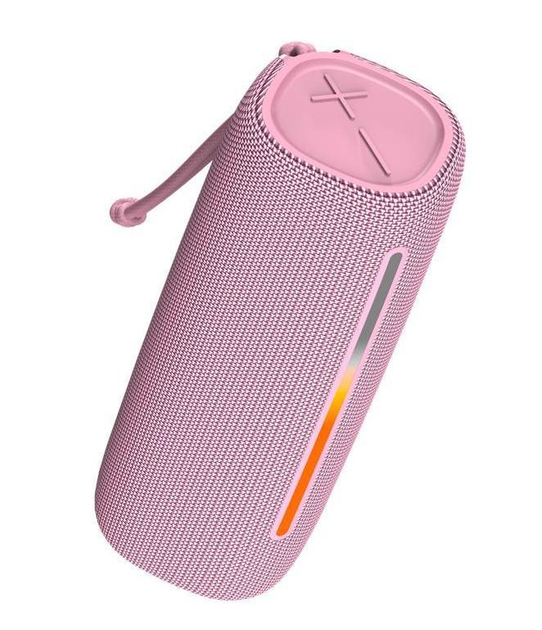 Портативна колонка ForEver BS-20 LED Pink - изображение 5